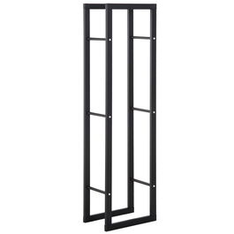 HomCom raft stocare lemne, vertical, de interior, 40x25x150cm | AOSOM RO