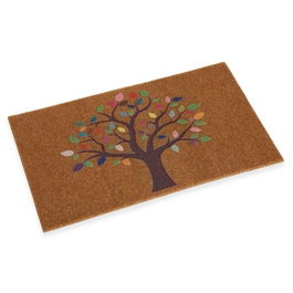 Covoras de intare Tree, Versa, 40x70 cm, poliester/cauciuc