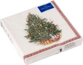 Set servetele hartie Villeroy & Boch Winter Specials C-Napkin Fir Tree 25x25cm