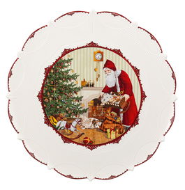 Platou Villeroy & Boch Toy\'s Fantasy Santa and Kids 42cm