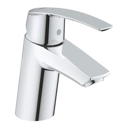 Baterie lavoar Grohe Start S ventil click-clack cartus SilkMove 35mm crom