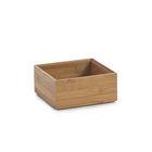 Cutie pentru depozitare, din bambus, Bamboo Square Natural, L15xl15xH7 cm