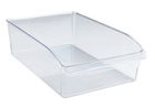 Organizator frigider, Wenko, Fridge Organizer L, 31 x 20 x 9.5 cm, plastic, transparent