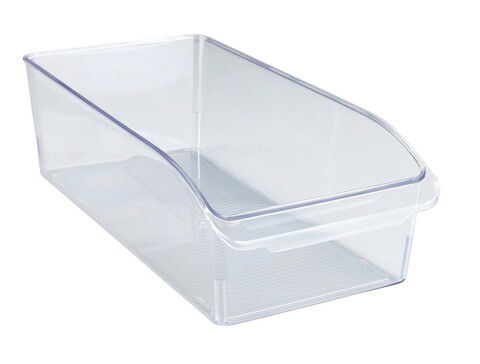 Organizator frigider, Wenko, Fridge Organizer M, 31 x 15 x 9.5 cm, plastic, transparent