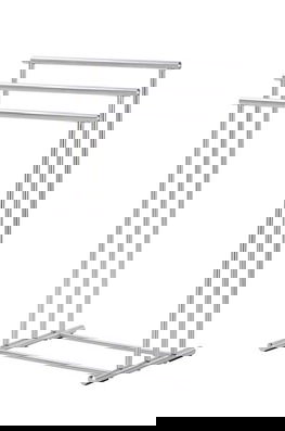 Suport imbracaminte, Wenko, Lioni, 50 x 37 x 76 cm, inox, gri