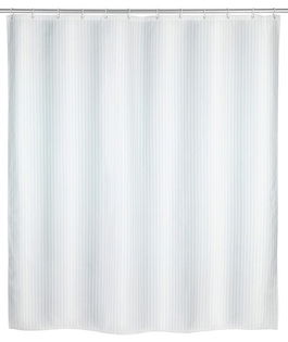 Perdea de dus, Wenko, Palais, 180 x 200 cm, poliester, alb
