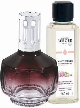 Set Berger lampa catalitica Berger Molecule Prune cu parfum Sous les Magnolias