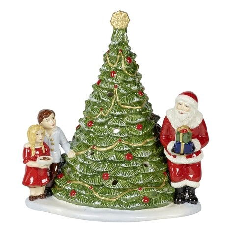 Decoratiune, Villeroy & Boch, Christmas Toys Santa, 20 x 17 x 23 cm, portelan, pictat manual