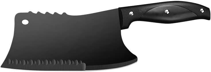 Cutit pentru taiat oase Haiszne, otel carbon/plastic, negru, 29,5 cm