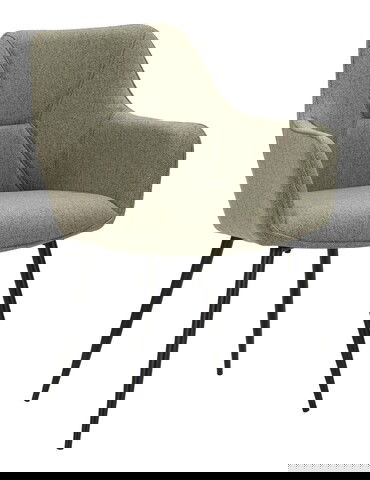 Set 2 scaune, Vicenza, Mauro Ferretti, 58 x 63 x 85.5 cm, placaj/metal/textil, verde/negru