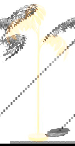 Lampadar, Leaf, Mauro Ferretti, 3 x E27, 40W, Ø68 x 164 cm, fier, auriu