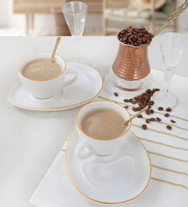 Set cesti de cafea, Keramika, 275KRM1493, Ceramica, Multicolor