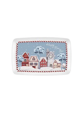 Platou pentru servire, Mia, 280TMA1618, 34 x 25 cm, Multicolor