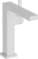 Baterie lavoar Hansgrohe Tecturis E 150 Fine CoolStart ventil click-clack alb mat