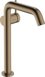 Baterie lavoar Hansgrohe Tecturis S 240 Fine pentru lavoare tip bol CoolStart ventil click-clack bronz periat