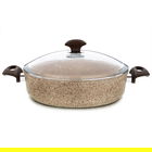 Oala, Falez, 440FLZ1134, Invelis din granit (grosime 4 mm), Crem