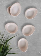 Set boluri pentru sos, Keramika, 275KRM1109, Ceramica, Alb mat