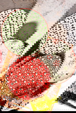 Set farfurii, Kosova, 430KSV0477, Ceramica, Multicolor