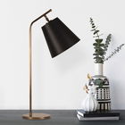 Lampa de masa, Alby, 527ABY2191, Metal, Negru / Vintage