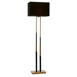 Lampadar, Aurora, 301AUR1717, Metal, Negru / Vintage