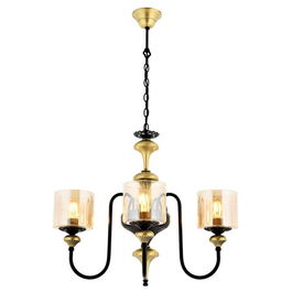Lustra, Aurora, 301AUR1156, Metal, Vintage / Negru