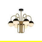 Lustra, Aurora, 301AUR1339, Metal, Negru / Vintage