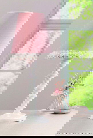 Lampa de masa, Çilek, 821CLK2401, Lemn de fag, Multicolor