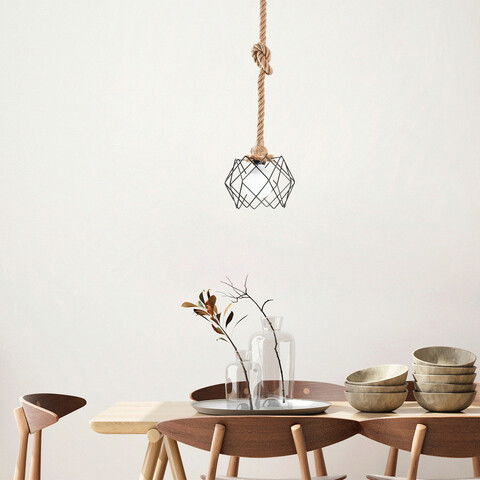 Lustra, Fulgor, 942FLG1153, Sfoara, Negru