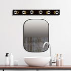 Aplica de perete, Fulgor, 942FLG2184, Metal, Negru/Auriu