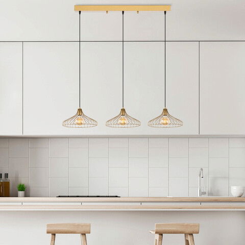 Lustra, Fulgor, 942FLG1431, Metal, Auriu