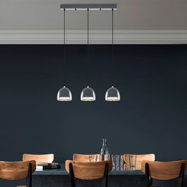 Lustra, Fulgor, 942FLG1484, Metal, Antracit