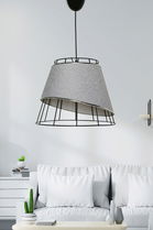 Lustra, FullHouse, 390FLH1664, Metal, Gri / Argintiu
