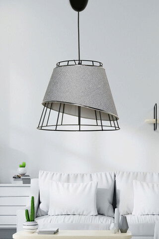 Lustra, FullHouse, 390FLH1664, Metal, Gri / Argintiu