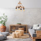 Lustra, FullHouse, 390FLH2165, Lemn, Natural
