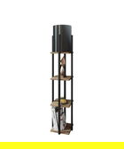 Lampadar, FullHouse, 390FLH1162, PAL, Negru / Natural