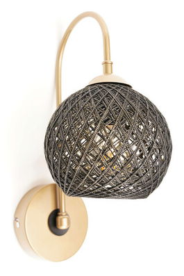 Aplica de perete, Hmy Design, 687HMY1802, Metal, Aur/Negru
