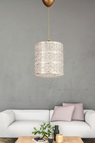 Lustra, Hmy Design, 687HMY1157, Metal, Alb