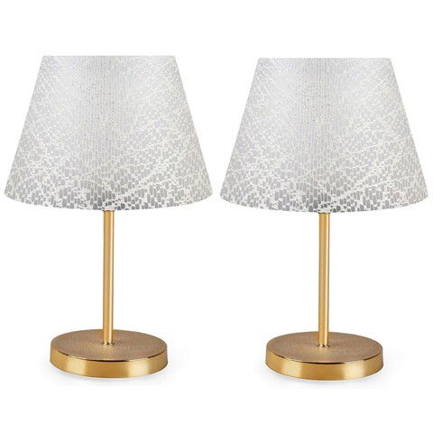 Lampa de masa, Insignio, 780SGN1838, PVC, Gri