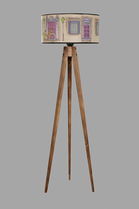 Lampadar, Luin, 534LUN3286, Lemn, Multicolor