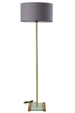 Lampadar, Luin, 534LUN4451, Metal, Aur / Gri