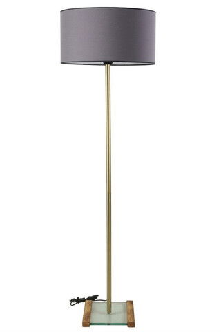 Lampadar, Luin, 534LUN4451, Metal, Aur / Gri