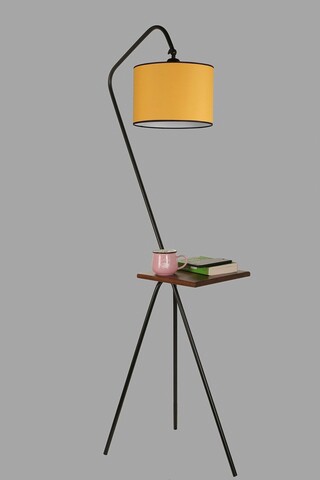 Lampadar, Luin, 534LUN3543, Metal, Mustar / Negru