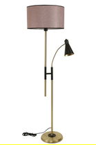 Lampadar, Luin, 534LUN4275, Metal, Trandafir praf / cupru