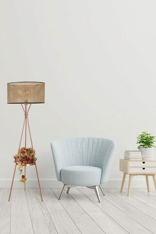 Lampadar, Luin, 534LUN3738, Metal, Maro deschis