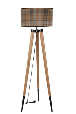 Lampadar, Luin, 534LUN4407, Corp din carpen, Bej / Maro / Stejar