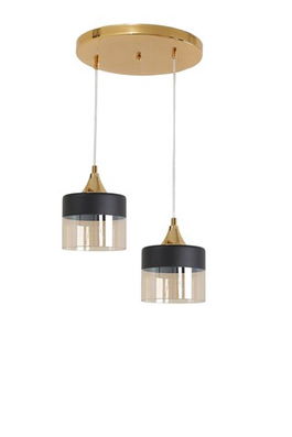 Lustra, Stala, 846STL1830, Metal, Aur/Negru