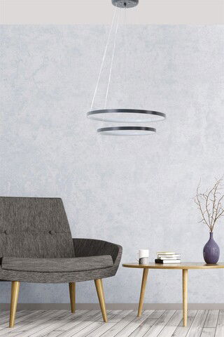 Lustra, Stala, 846STL1958, Metal, Fumuriu