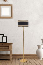 Lampadar, Stala, 846STL3542, Metal, Auriu