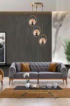 Lustra, Stala, 846STL2833, Metal, Cupru