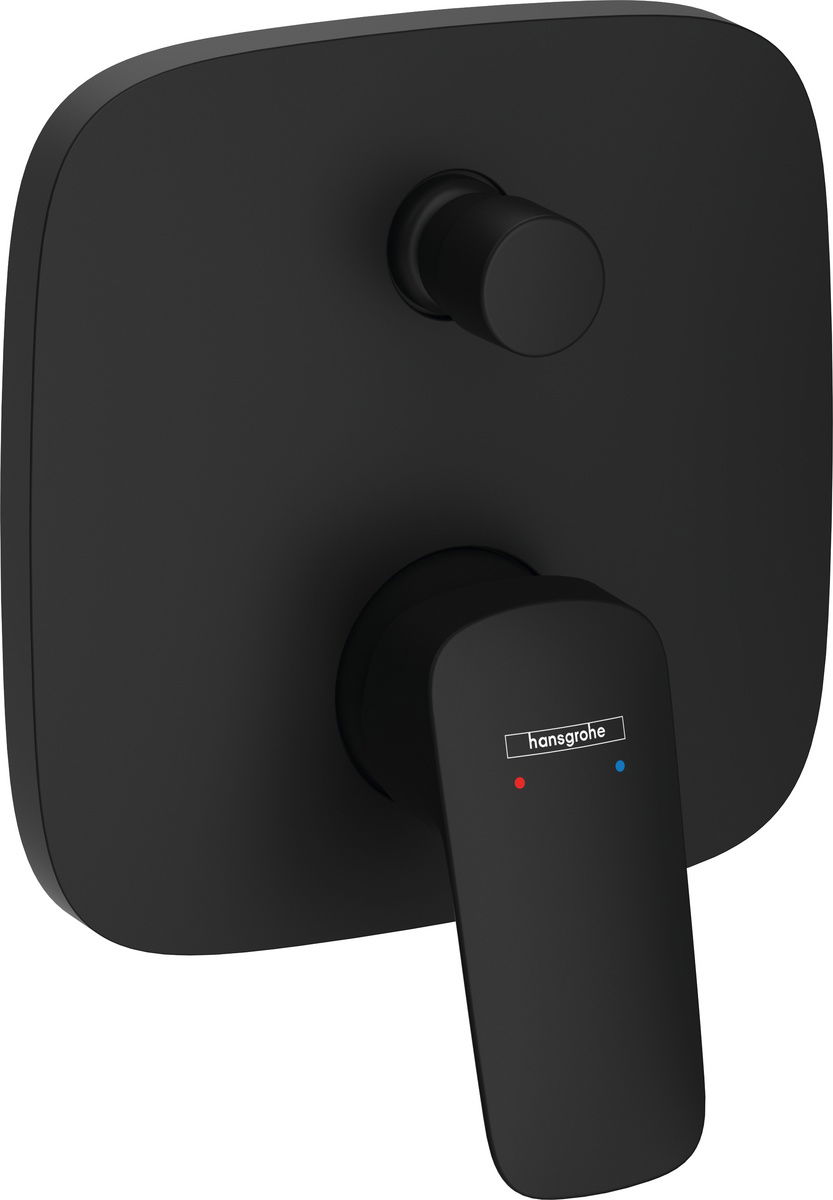 Baterie cada - dus Hansgrohe Logis montaj incastrat necesita corp ingropat negru mat